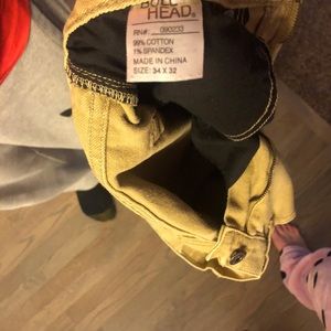 Men’s Bullhead size 34/32 tan jeans